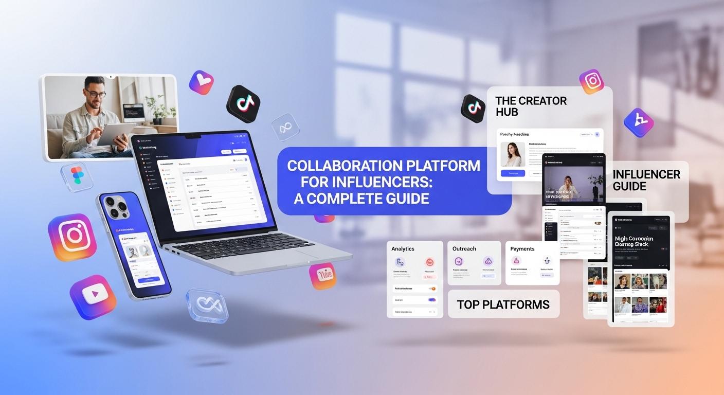 Collaboration platforms for influencers